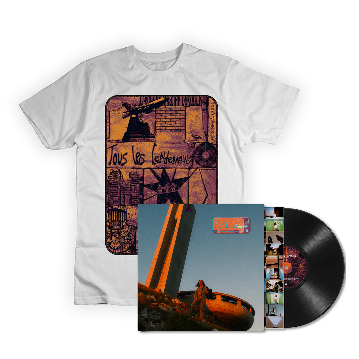 Vinyle + T-shirt “Tous les Lendemains“