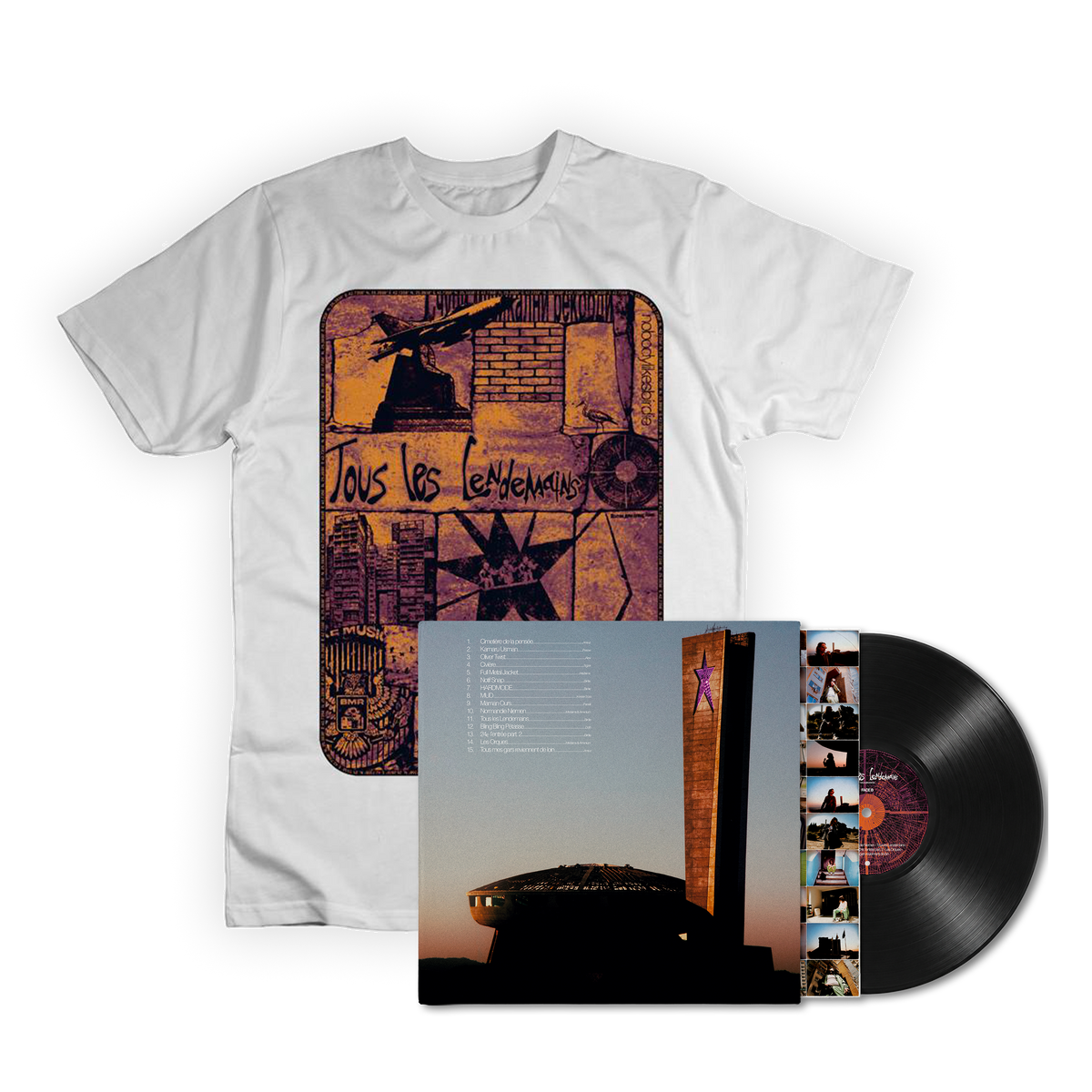 Vinyle + T-shirt “Tous les Lendemains“